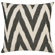 Safavieh Helena Decorative Pillows in Charcoal Grey (Set of 2)