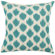 Safavieh Jillian Decorative Pillows in Aqua Blue (Set of 2)