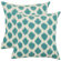 Safavieh Jillian Decorative Pillows in Aqua Blue (Set of 2)