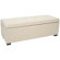 Safavieh Beige Bedroom Storage Ottoman