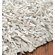 Safavieh Leather Shag White Rug