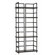 TFG Connections Bookcase with Java Oak Shelves in Powder Coated Black