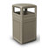 Commercial Zone 38 Gallon Square Waste Container with Dome Lid
