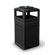 Commercial Zone 38 Gallon Square Waste Container with Ashtray Dome Lid