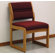 Wooden Mallet Valley Guest Chair- Designer Fabric