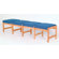 Wooden Mallet Dakota Wave Four Seat Bench