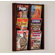 Wooden Mallet Six Pocket Acrylic and Oak Wall Display