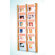 Wooden Mallet Twelve Pocket Acrylic and Oak Wall Display
