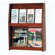 Wooden Mallet Four Magazine and Eight Brochure Wall Display