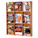 Wooden Mallet Nine Magazine Oak and Acrylic Wall Display with Optional Floor Stand