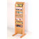 Wooden Mallet Free Standing Seven Pocket Magazine Rack