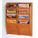 Wooden Mallet Eight Pocket Wall Mount Magazine Rack
