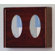 Wooden Mallet Two Pocket Glove and Tissue Box Holder