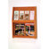 Wooden Mallet Four Magazine and Eight Brochure Wall Display