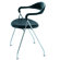 Dietiker Switzerland Saffa Leather Arm Chair