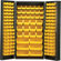 Quantum Storage 36" Wide Welded Storage Cabinet with 132 Ultra Bins