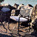 Pangaea Home and Garden Folding Dining Arm Chair with Cushion