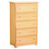 Atlantic Furniture Manhattan 5 Drawer Chest