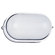 Sea Gull Lighting 10.5" Oval Commercial  Outdoor Sconce in White