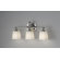 Feiss Concord Three Light Bath Vanity in Polished Nickel