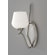 Feiss Merritt One Light Wall Sconce in Brushed Steel