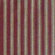 Patch Magic Deep Red with Tan Stripes Bed Skirt / Dust Ruffle