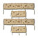 Patch Magic Dinosaur 4 Piece Bumper Pad Set