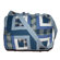 Patch Magic Blue Log Cabin Tote Bag