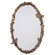 Uttermost Paza Oval Mirror in Antiqued Gold