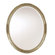 Uttermost Newport Oval Mirror in Silver Leaf