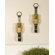 Uttermost Joselyn Iron and Glass Small Wall Sconces (Set of 2)