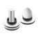 ZACK Duro Egg Cups with Salt Shaker Set