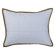 Bacati Metro Quilted Boudoir in Blue and Chocolate