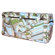 Bacati Retro Flowers Quilted Diaper Bag