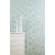 ferm LIVING Ribbed Wallsmart Wallpaper in Turquoise / Gold