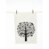 ferm LIVING Bird Leaves Tea Towel