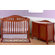 DaVinci Parker Two Piece Convertible Crib Set with Toddler Rail in Cherry Pine