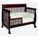 DaVinci Kalani 4-in-1 Convertible Crib with Toddler Rail in Espresso