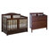 DaVinci Richmond Three Piece Convertible Crib Nursery Set with Toddler Rail in Espresso