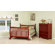 DaVinci Reagan Three Piece Convertible Crib Nursery Set with Toddler Rail in Cherry