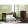 DaVinci Reagan Three Piece Convertible Crib Nursery Set with Toddler Rail in Coffee