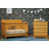 DaVinci Kalani 4-in-1 Convertible Crib with Toddler Rail in Honey Oak
