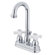 Elements of Design Centerset Bathroom Faucet with Double Porcelain Cross Handles