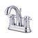Elements of Design Tampa Centerset Bathroom Faucet with Double Cross Handles