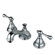 Elements of Design Widespread Bathroom Faucet with Double Buckingham Lever Handles