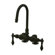 Elements of Design Hot Springs Double Handle Deck Mount Clawfoot Tub Faucet Trim Metal Lever Handle