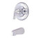 Elements of Design Single Handle Wall Mount Tub Only Faucet Lever Handle