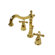 Elements of Design Heritage Widespread Bathroom Faucet with Double Cross Handles
