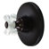 Elements of Design Wall Volume Control Faucet Shower Faucet Trim Only with Porcelain Cross Handles