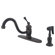 Elements of Design One Handle Centerset Kitchen Faucet with Buckingham Lever Handle